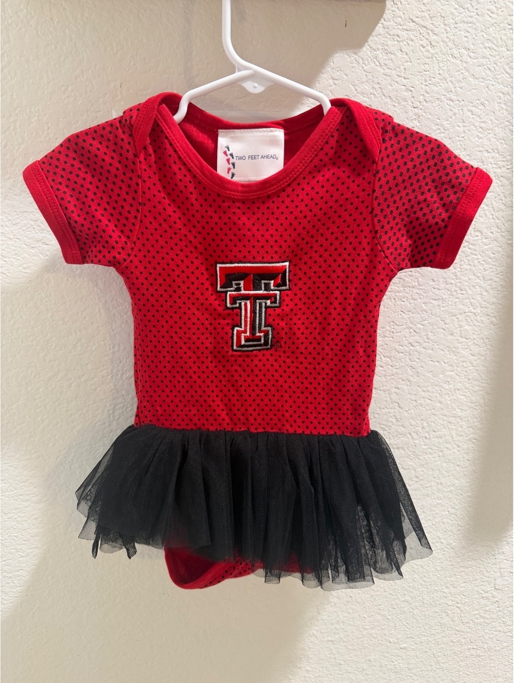 Texas Tech Baby Tutu onesie